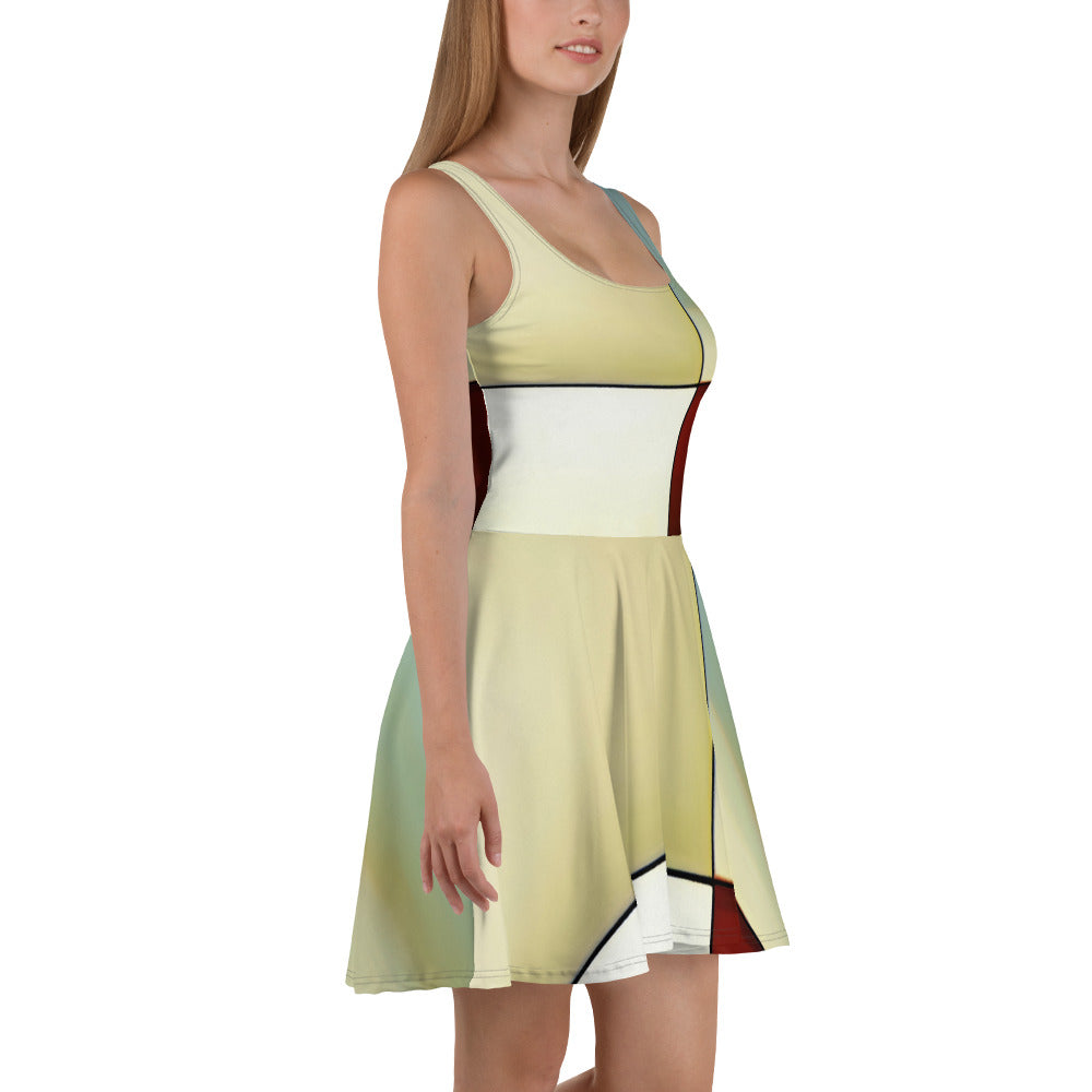 DMV 0177 Avant Garde Skater Dress