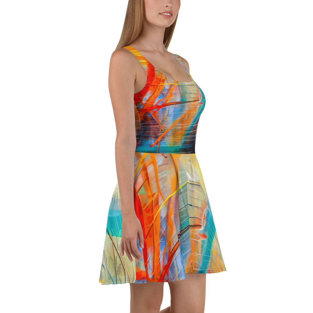 DMV 1346 Avant Garde Skater Dress