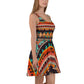 DMV 0415 Boho Skater Dress