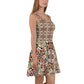 DMV 0157 Geo Boho Skater Dress