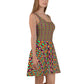 DMV 1343 Psy Artsy Skater Dress