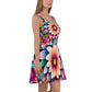 DMV 0515 Floral Skater Dress