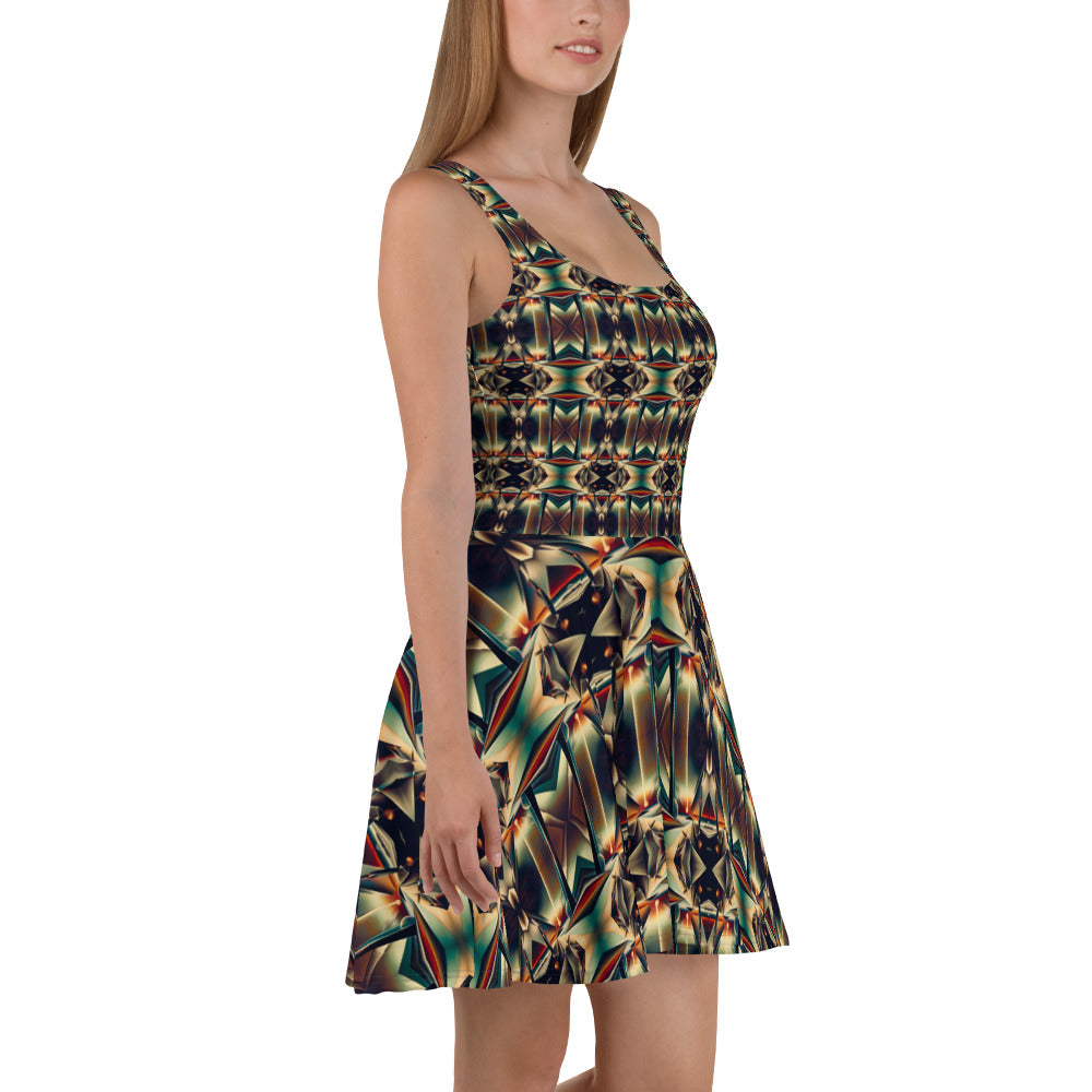 DMV 0676 Conceptual Artsy Skater Dress