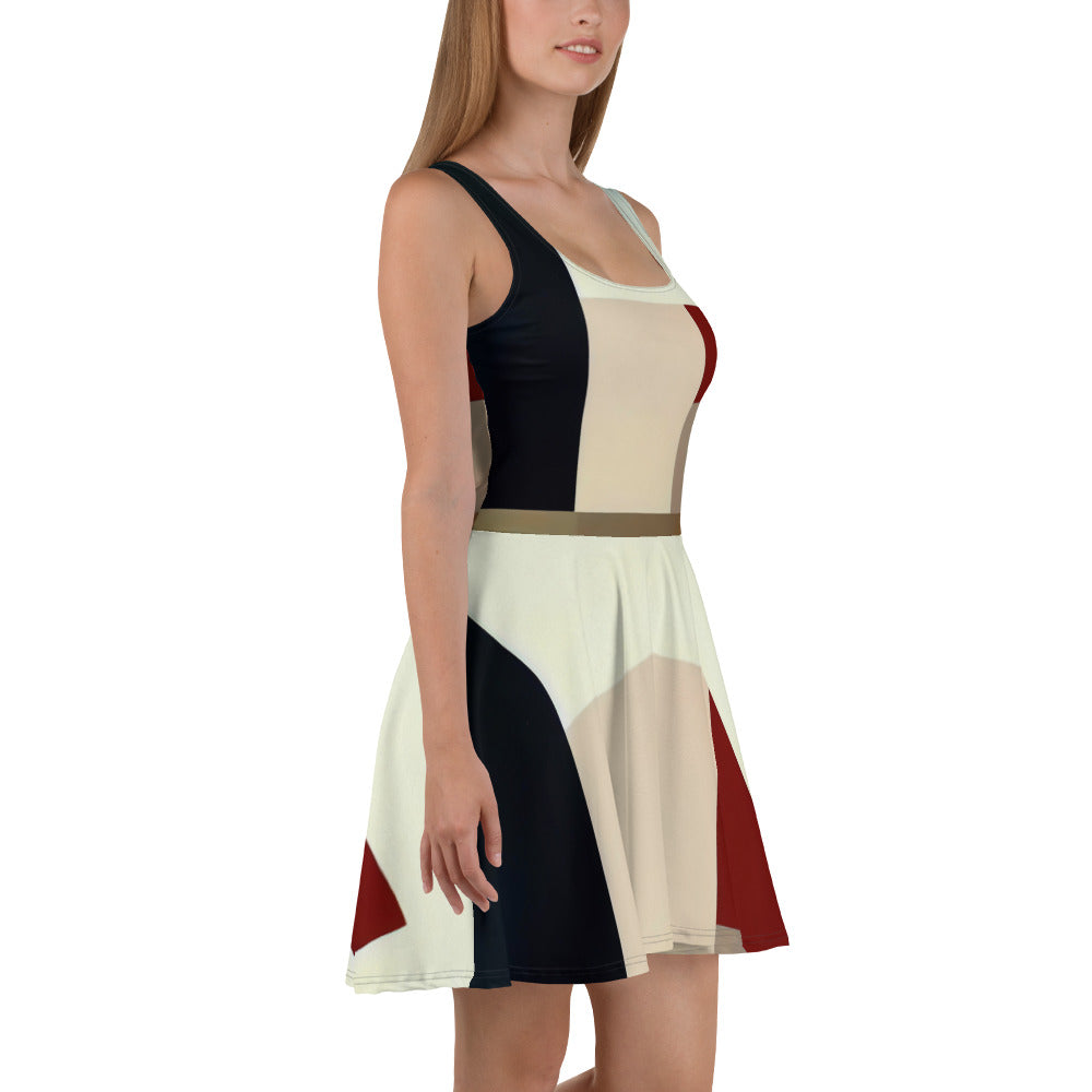 DMV 1816 Avant Garde Skater Dress