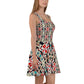 DMV 0973 Chic Boho Skater Dress