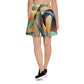 DMV 0243 Abstract Art Skater Skirt