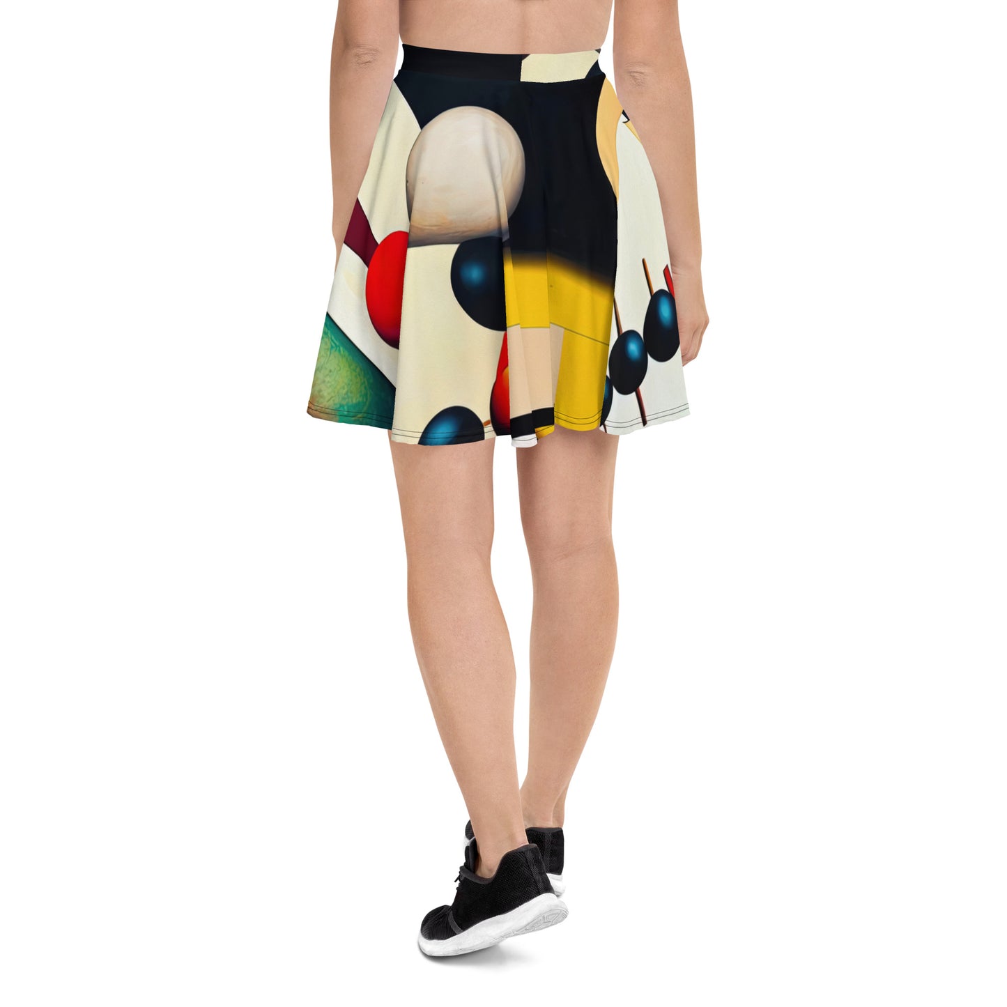 DMV 0055 Retro Art Skater Skirt