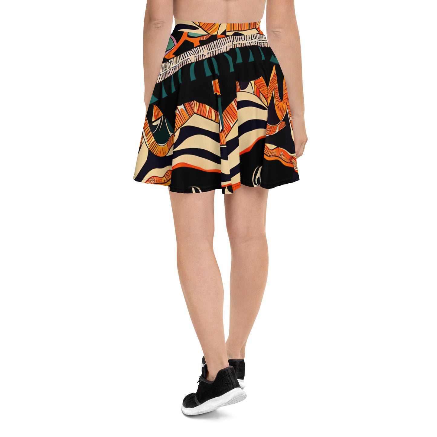 DMV 0033 Boho Skater Skirt