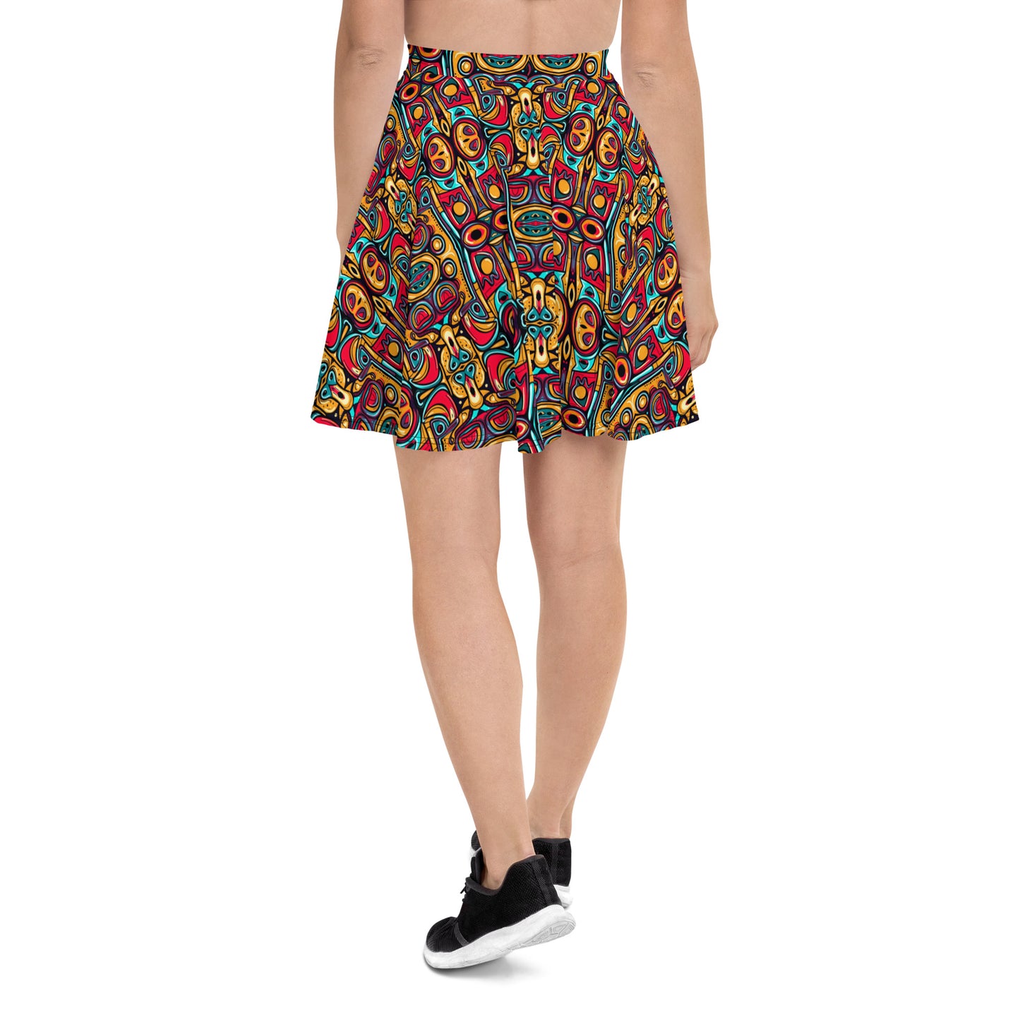 DMV 0249 Psy Artsy Skater Skirt