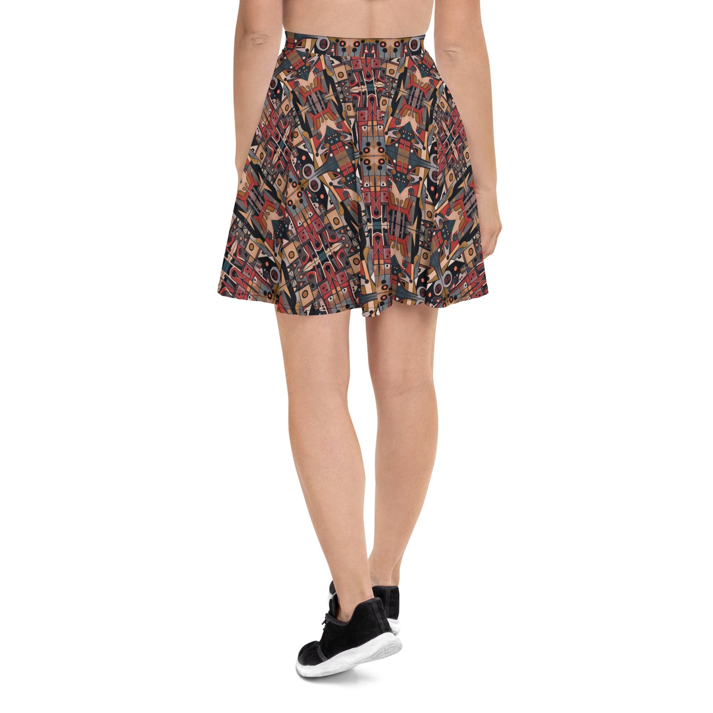 DMV 0266 Classic Boho Skater Skirt