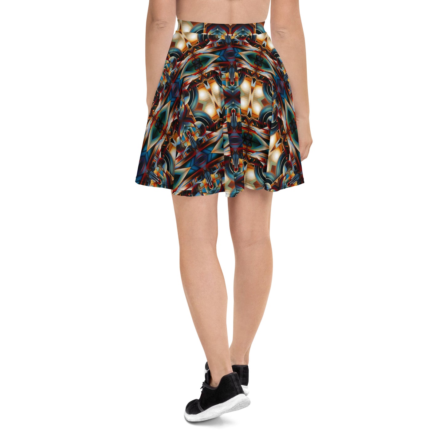 DMV 0127 Conceptual Artsy Skater Skirt