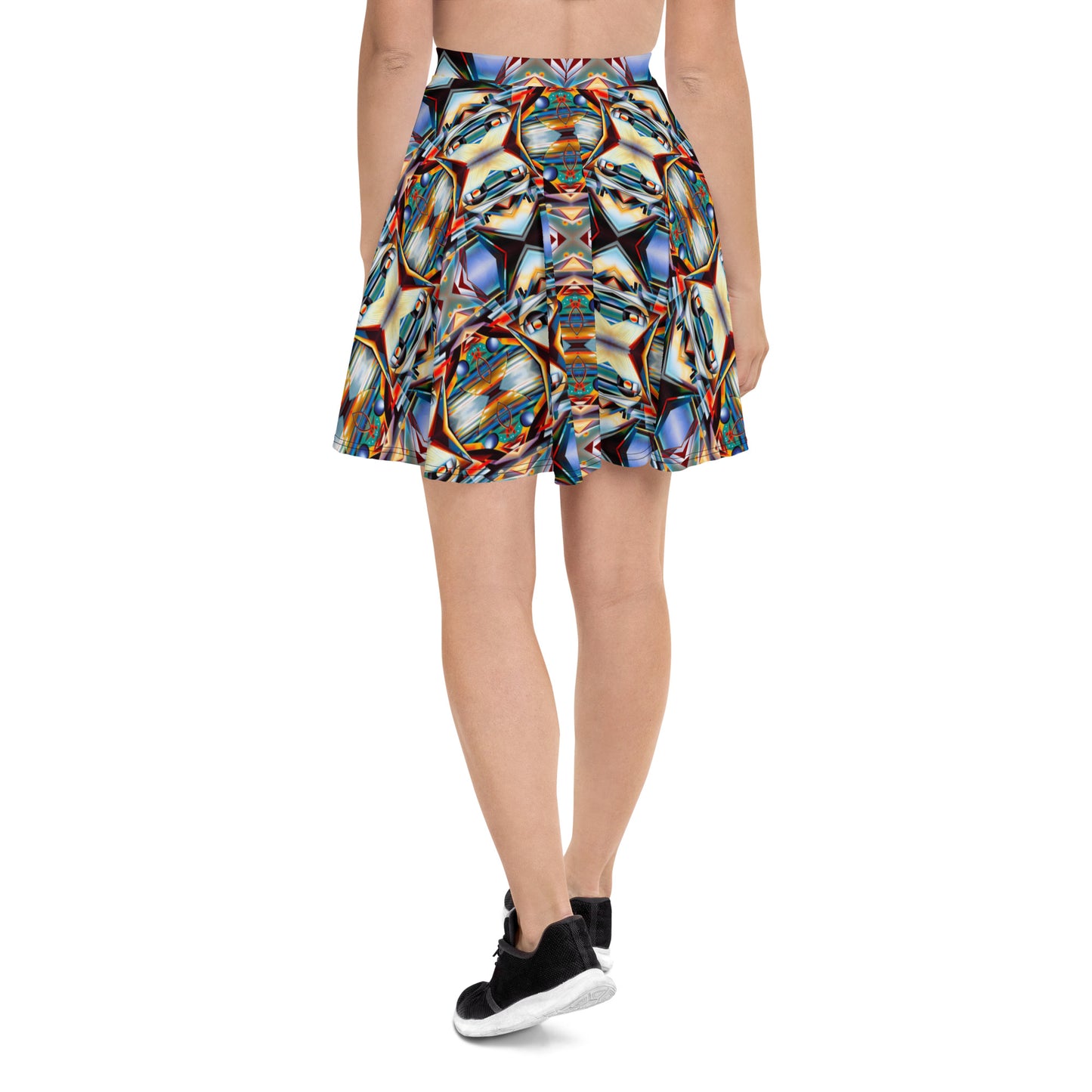 DMV 0221 Conceptual Artsy Skater Skirt