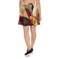 DMV 0251 Abstract Art Skater Skirt