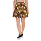 DMV 0176 Chic Boho Skater Skirt