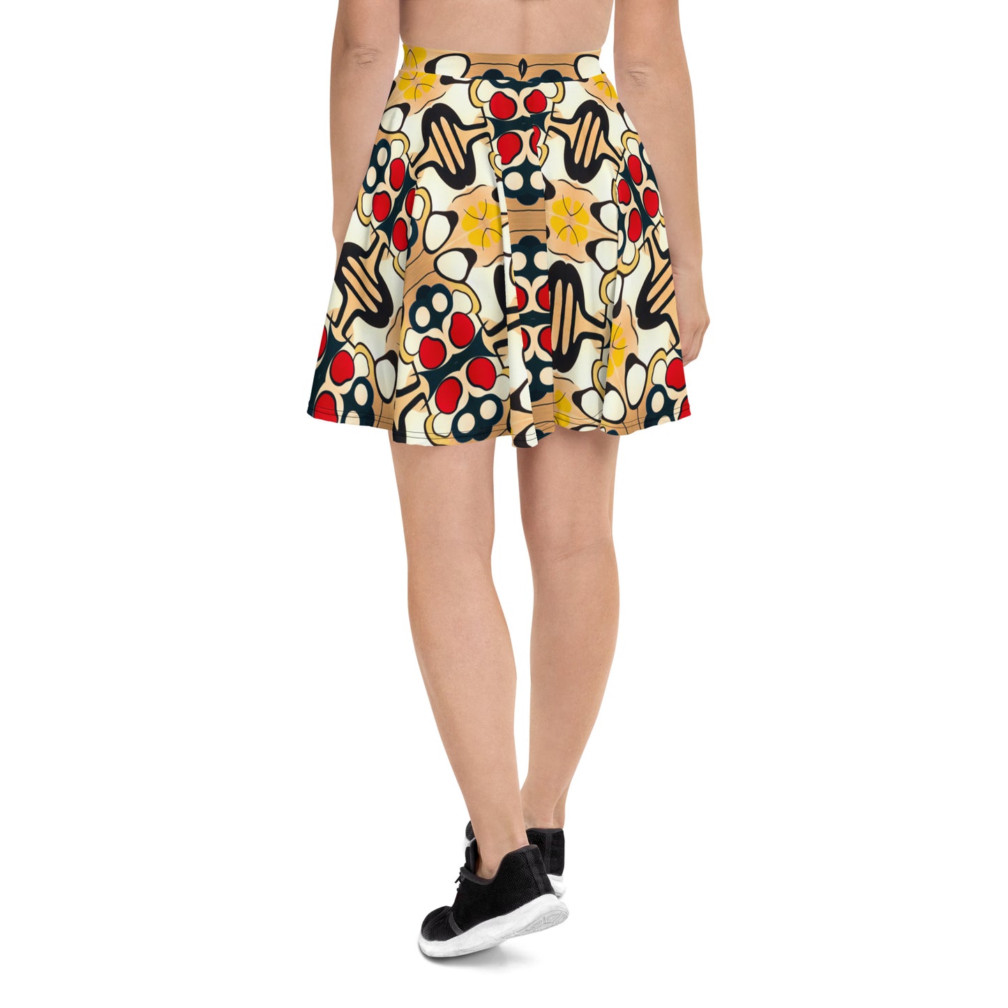 DMV 0204 Vintage Artsy Skater Skirt