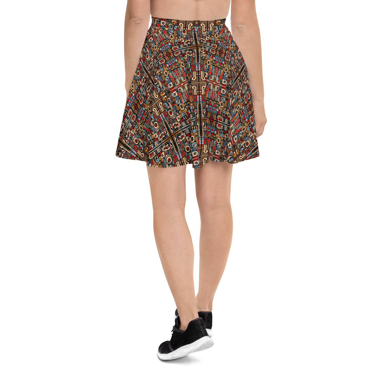 DMV 0280 Classic Boho Skater Skirt