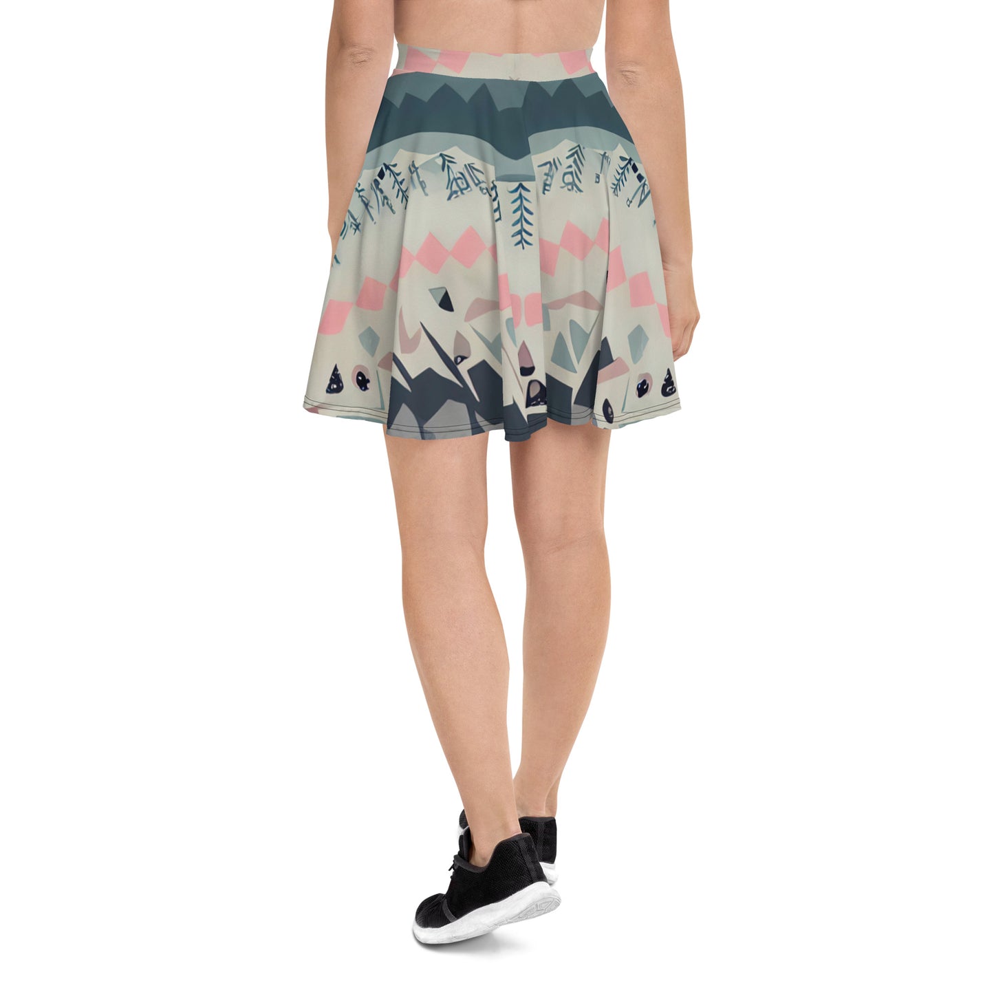 DMV 0306 Boho Skater Skirt