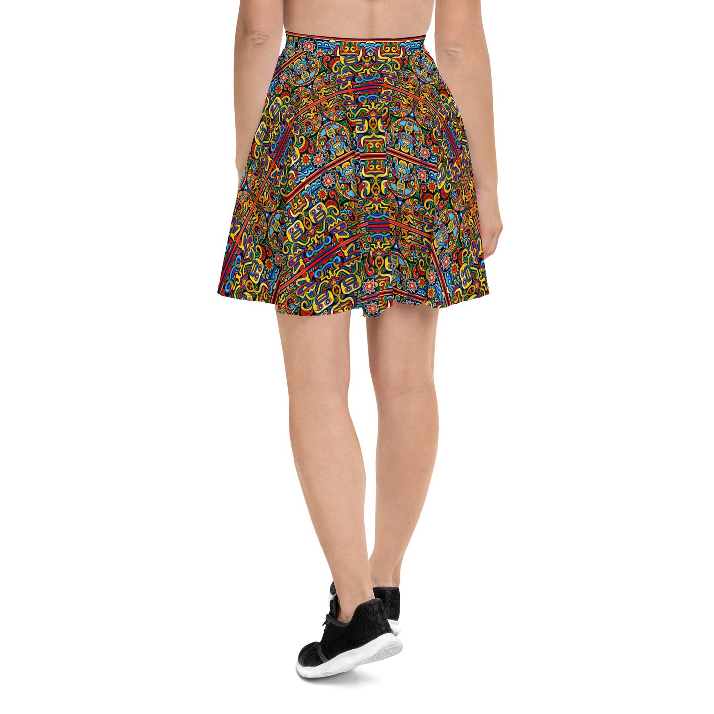 DMV 0697 Psy Artsy Skater Skirt