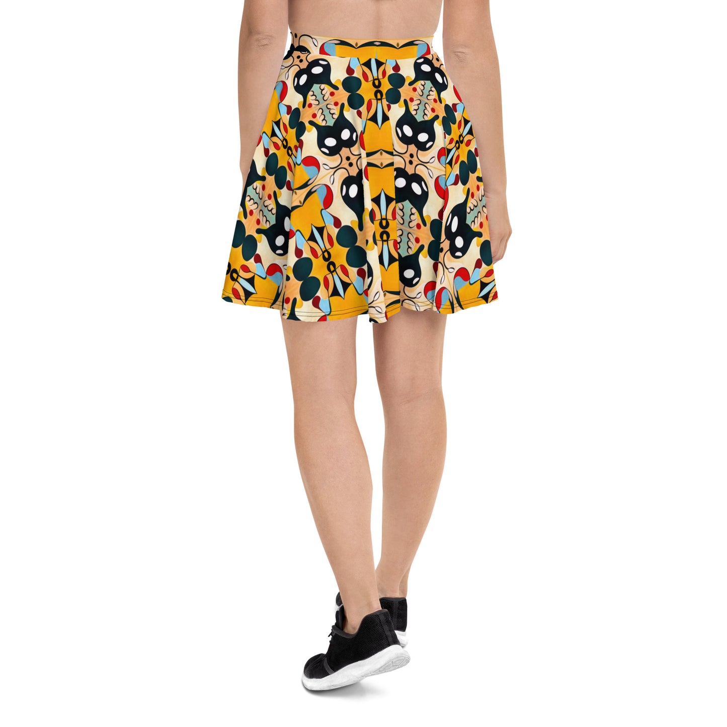 DMV 2075 Vintage Artsy Skater Skirt