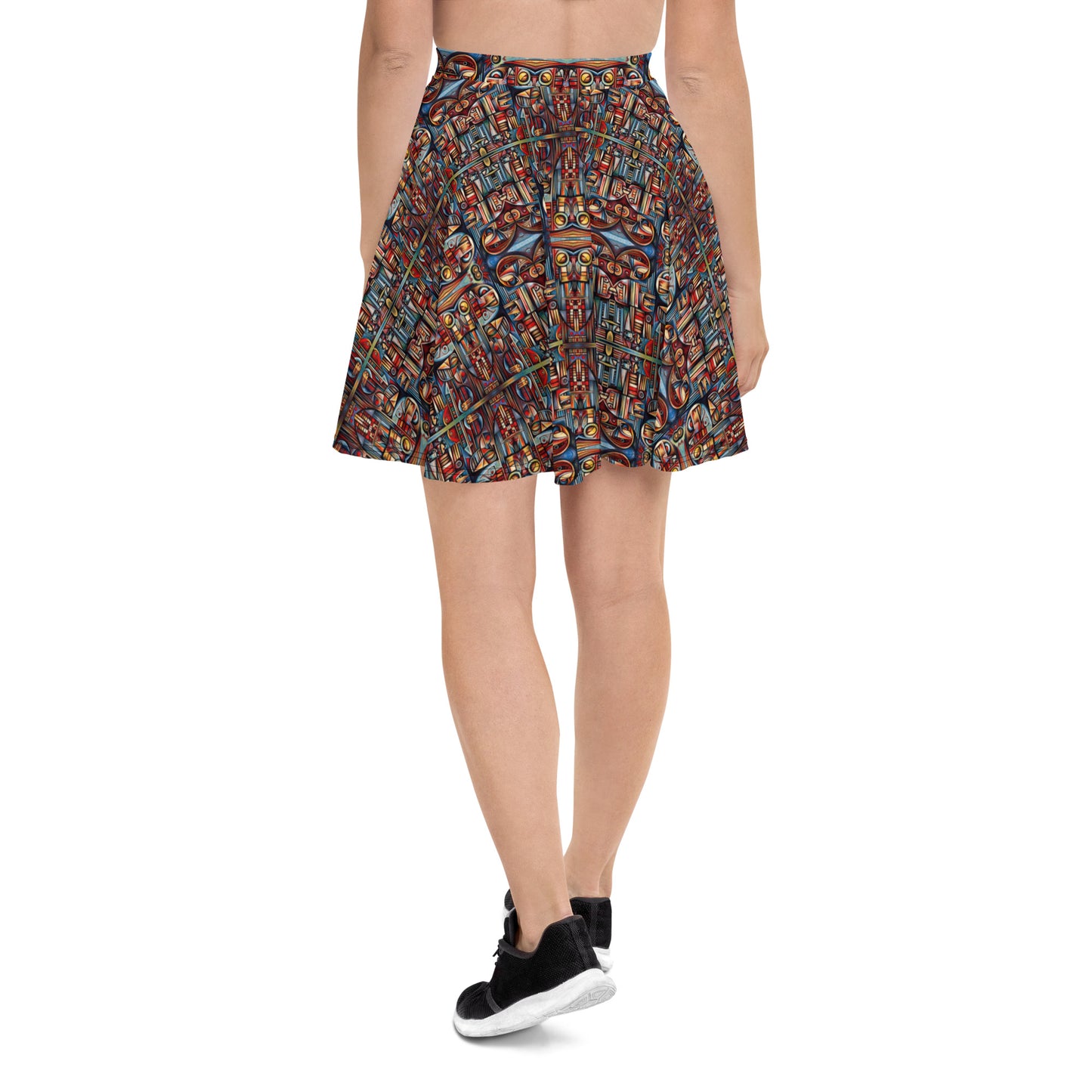 DMV 0622 Psy Artsy Skater Skirt