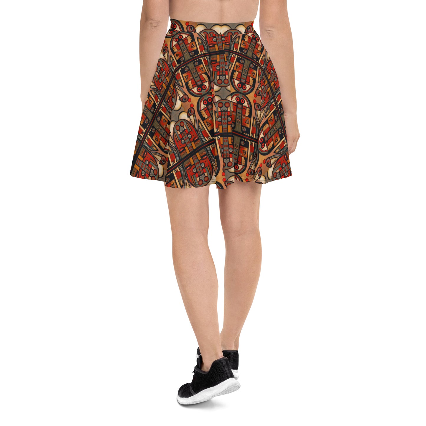 DMV 0804 Classic Boho Skater Skirt