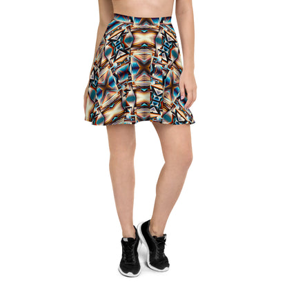 DMV 0275 Conceptual Artsy Skater Skirt