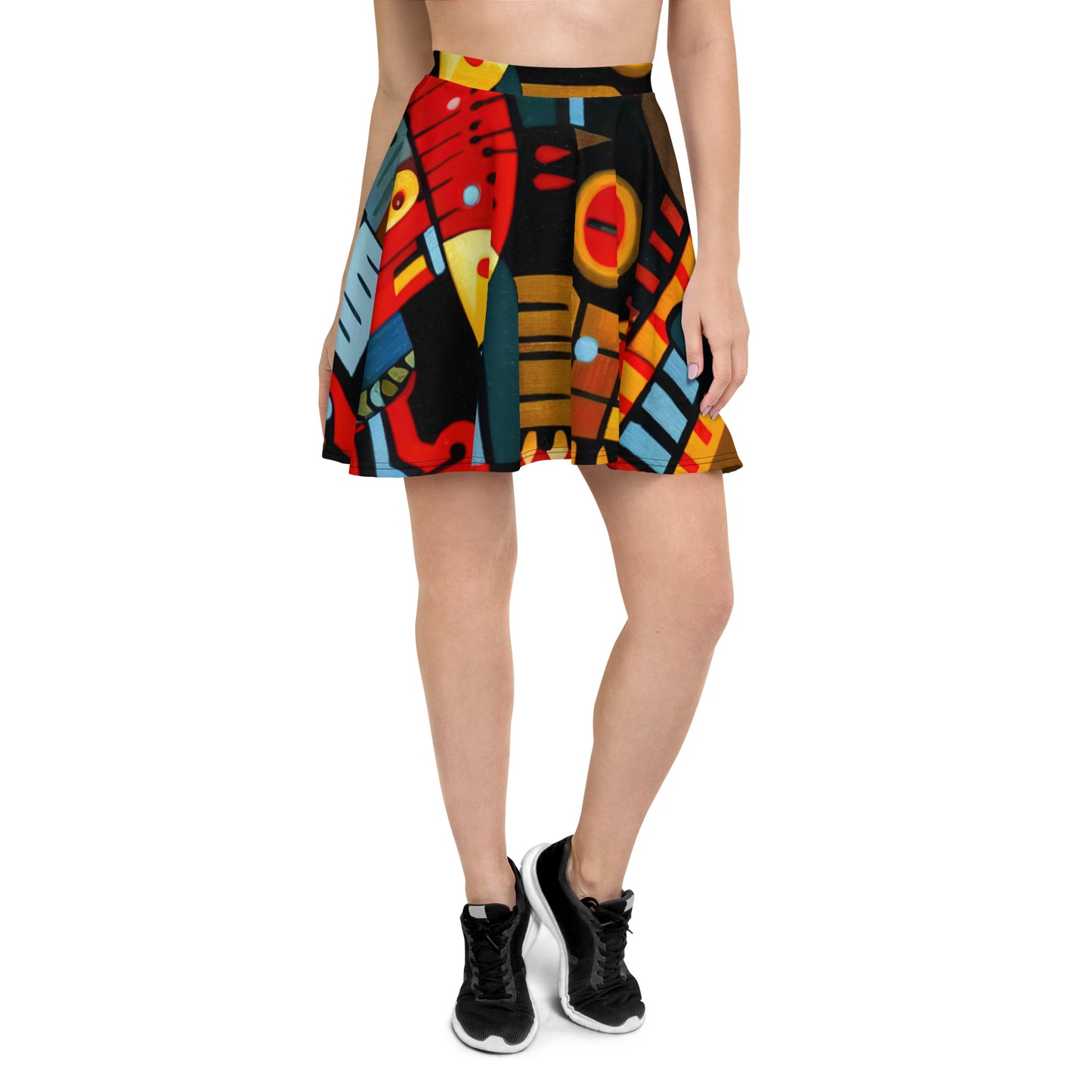 DMV 0233 Psy Art Skater Skirt