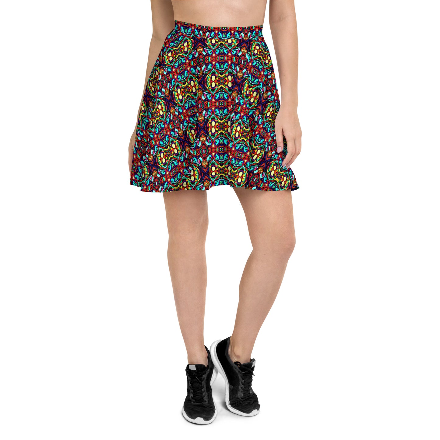 DMV 0091 Psy Artsy Skater Skirt