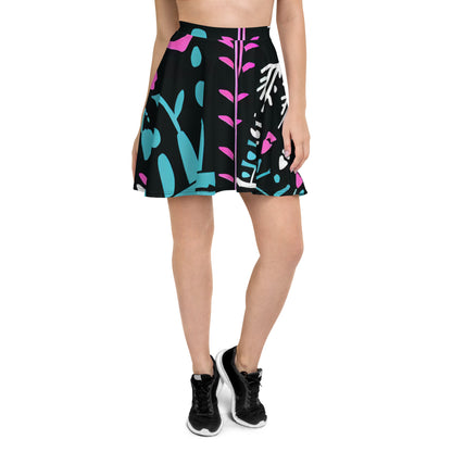 DMV 0122 Boho Skater Skirt