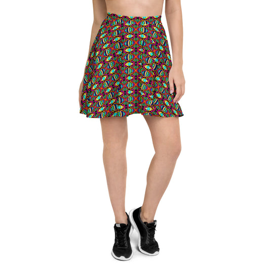 DMV 0241 Psy Artsy Skater Skirt