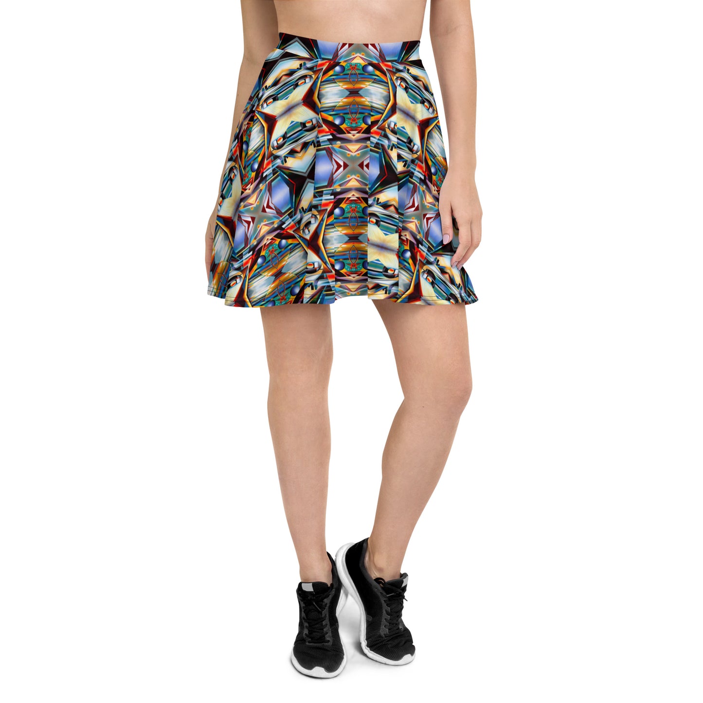 DMV 0221 Conceptual Artsy Skater Skirt