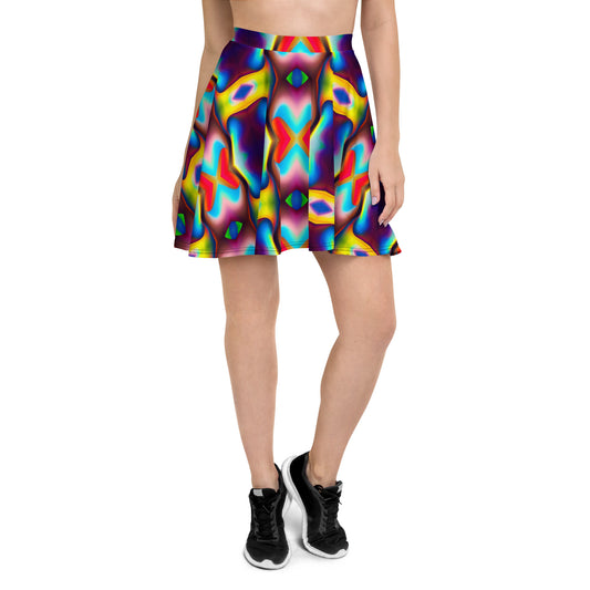 DMV 1350 Psy Artsy Skater Skirt