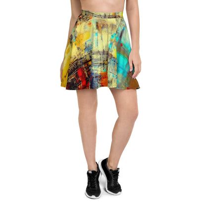 DMV 0279 Avant Garde Skater Skirt