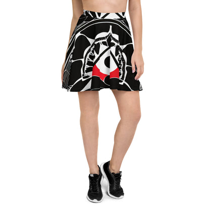 DMV 0294 Boho Skater Skirt