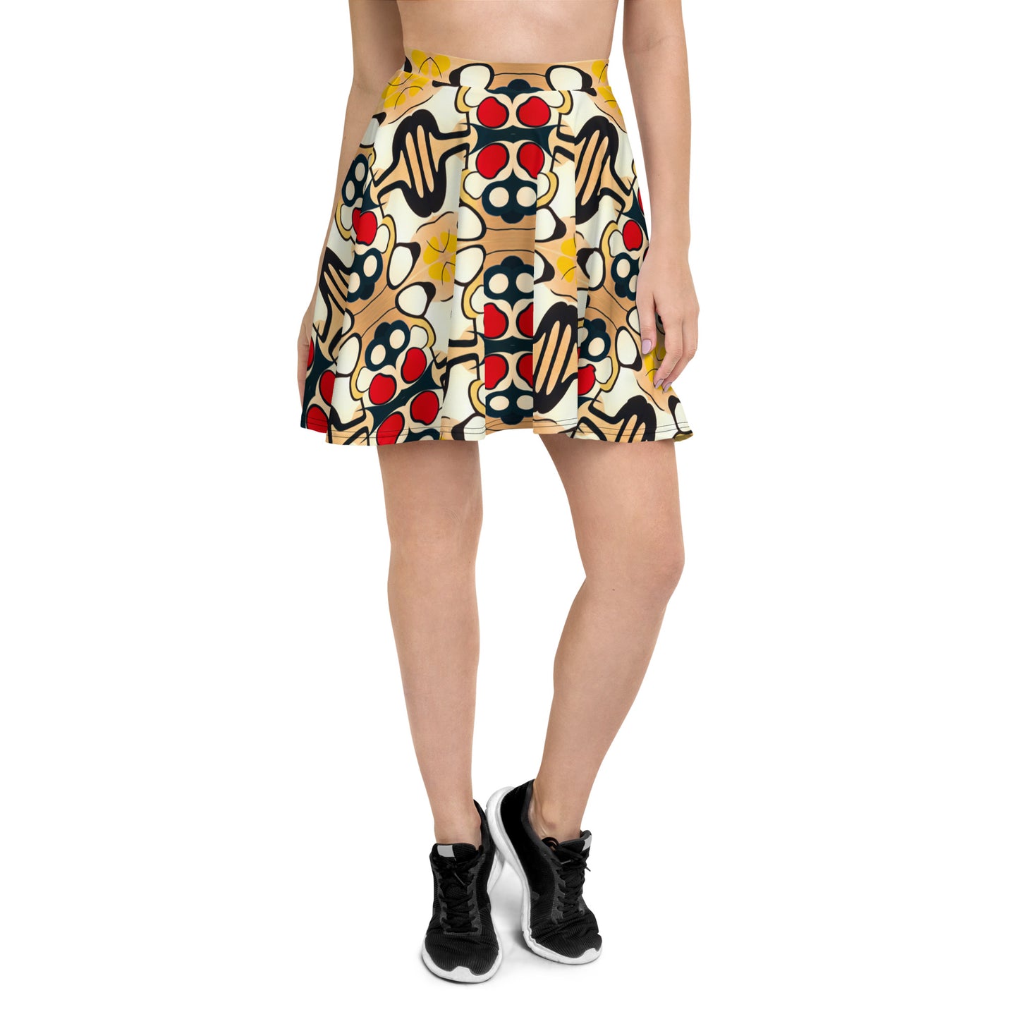 DMV 0204 Vintage Artsy Skater Skirt