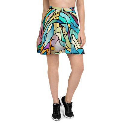 DMV 0167 Boho Skater Skirt