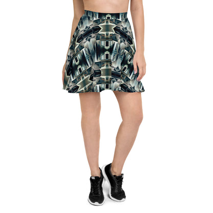 DMV 0414 Conceptual Artsy Skater Skirt