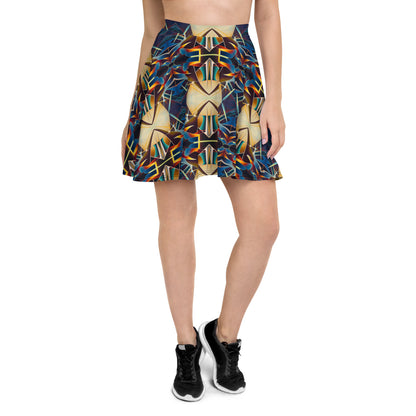 DMV 0406 Conceptual Artsy Skater Skirt