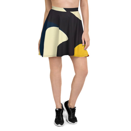 DMV 0421 Retro Art Skater Skirt