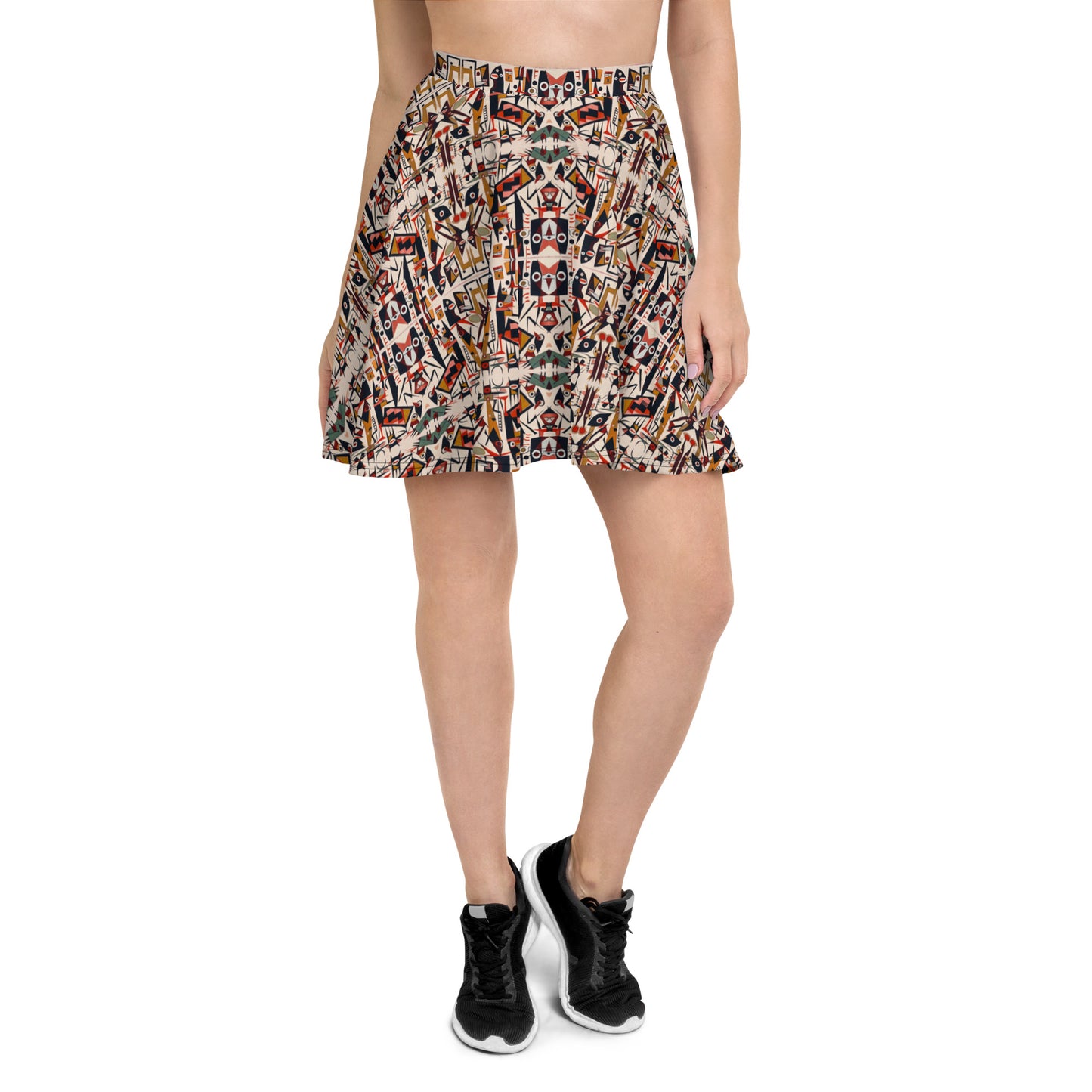 DMV 0432 Classic Boho Skater Skirt