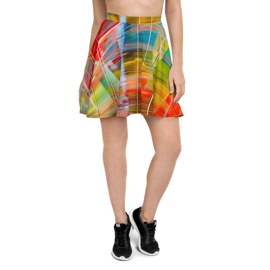 DMV 0442 Avant Garde Skater Skirt