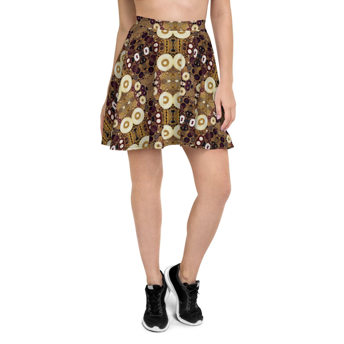 DMV 1783 Classic Boho Skater Skirt