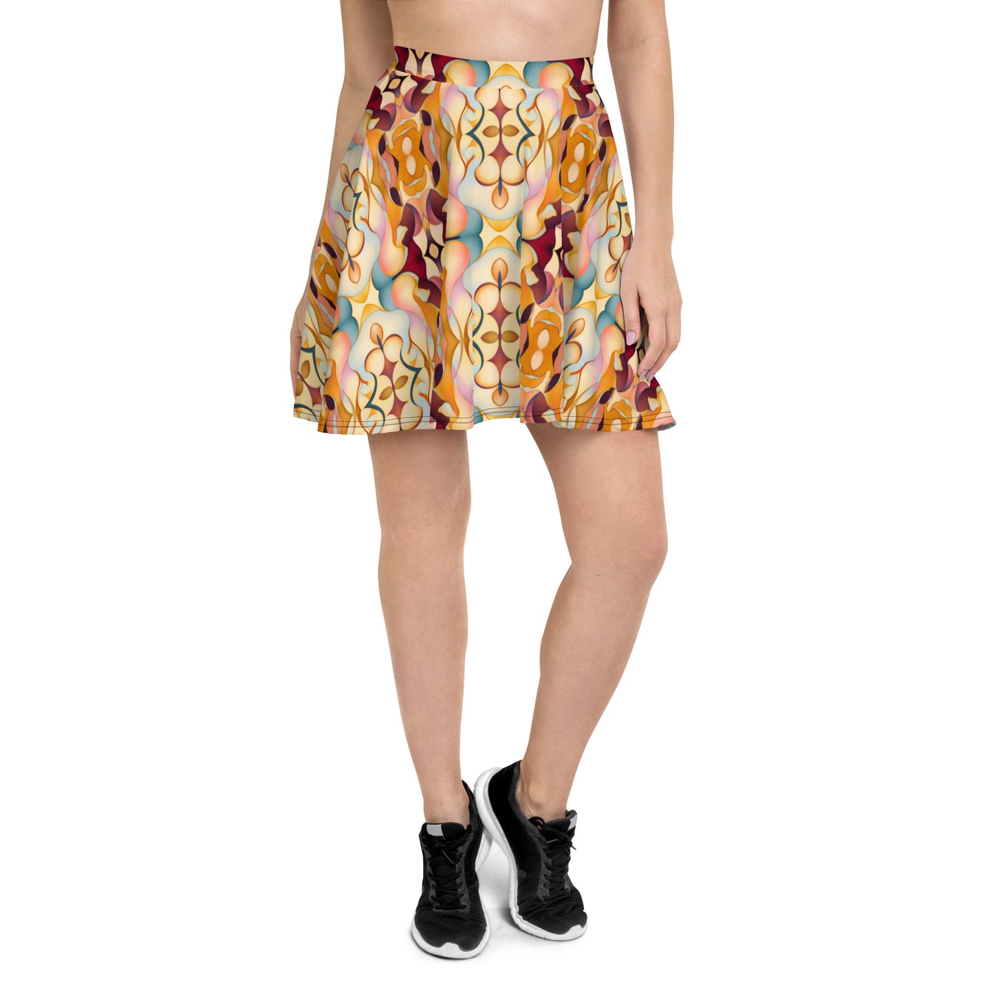 DMV 0384 Classic Boho Skater Skirt