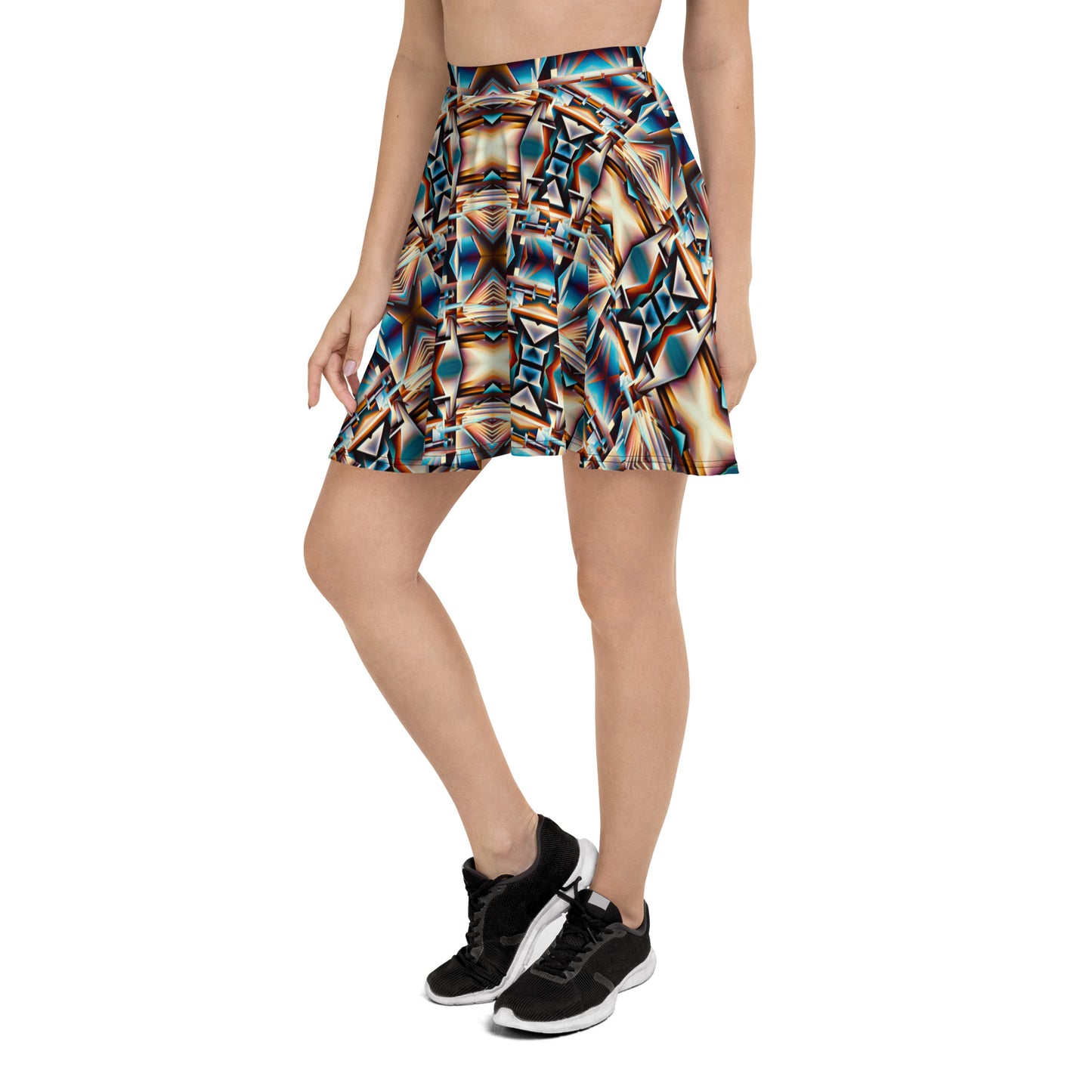 DMV 0275 Conceptual Artsy Skater Skirt