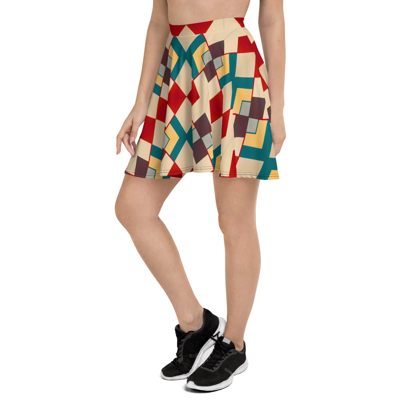 DMV 0129 Classic Boho Skater Skirt