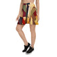 DMV 0251 Abstract Art Skater Skirt