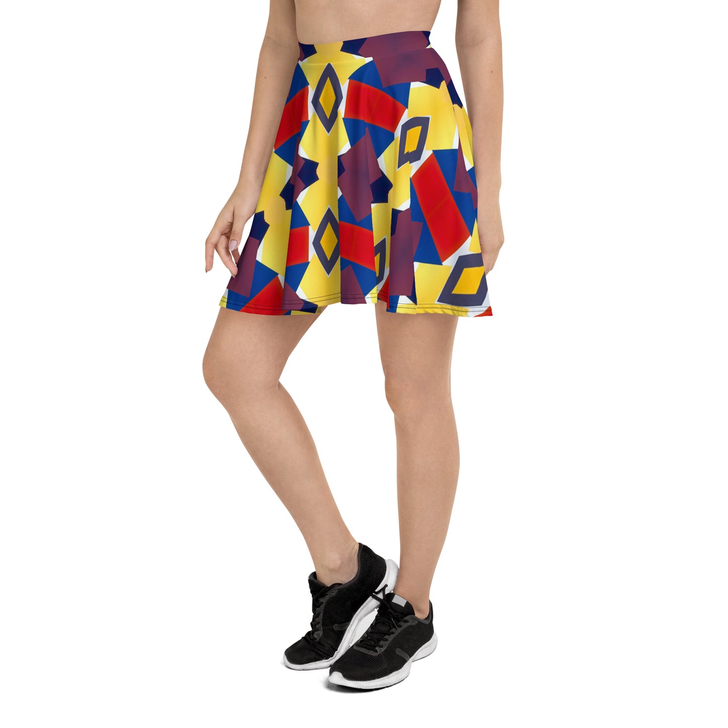 DMV 0418 Classic Boho Skater Skirt