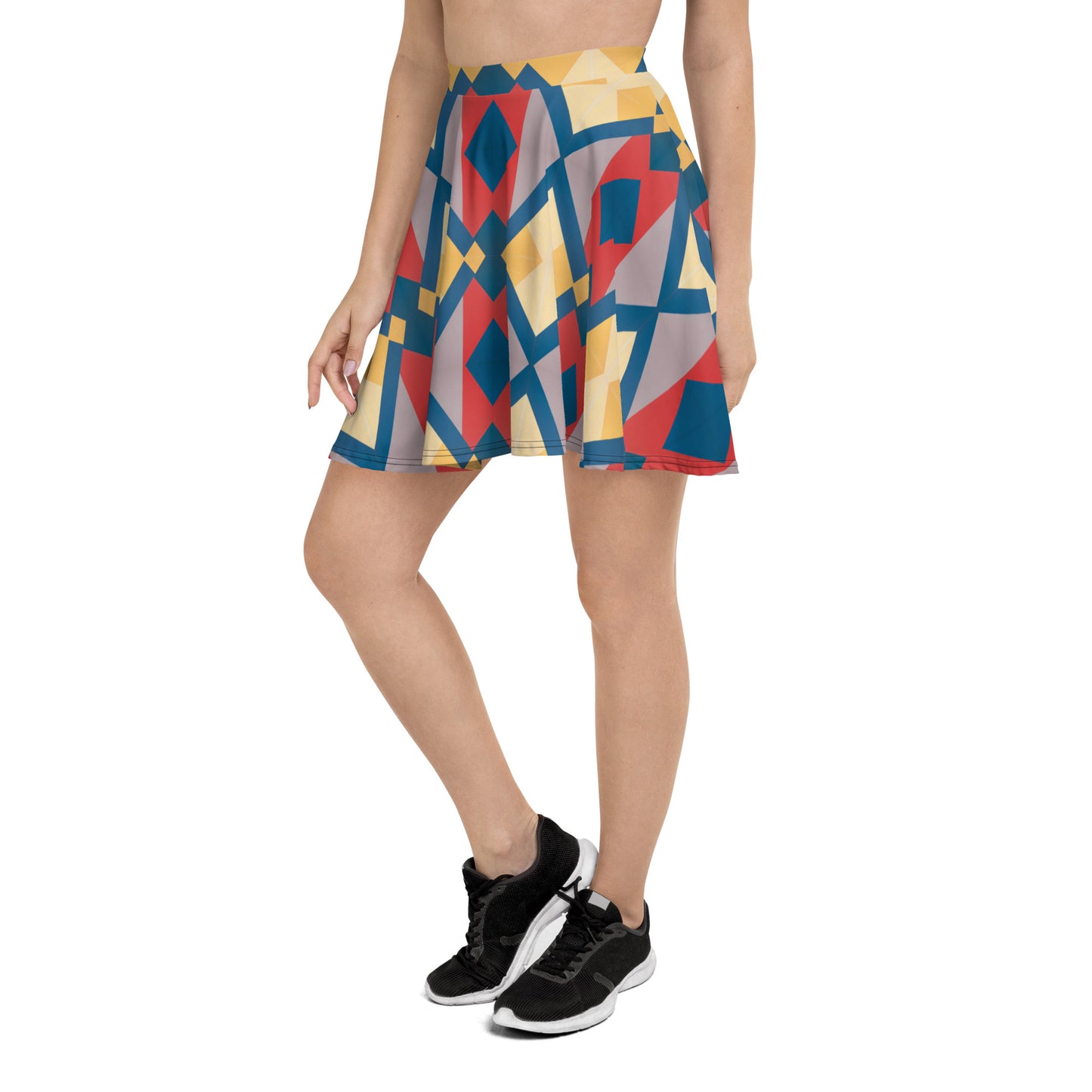 DMV 1091 Classic Boho Skater Skirt