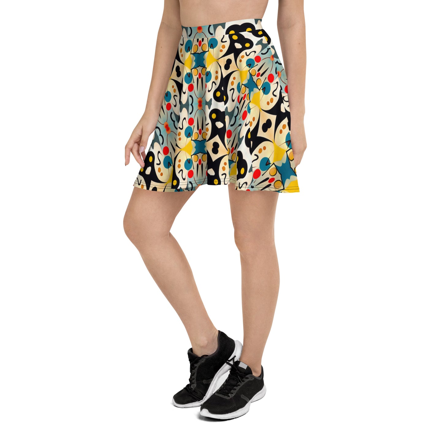 DMV 0342 Vintage Artsy Skater Skirt