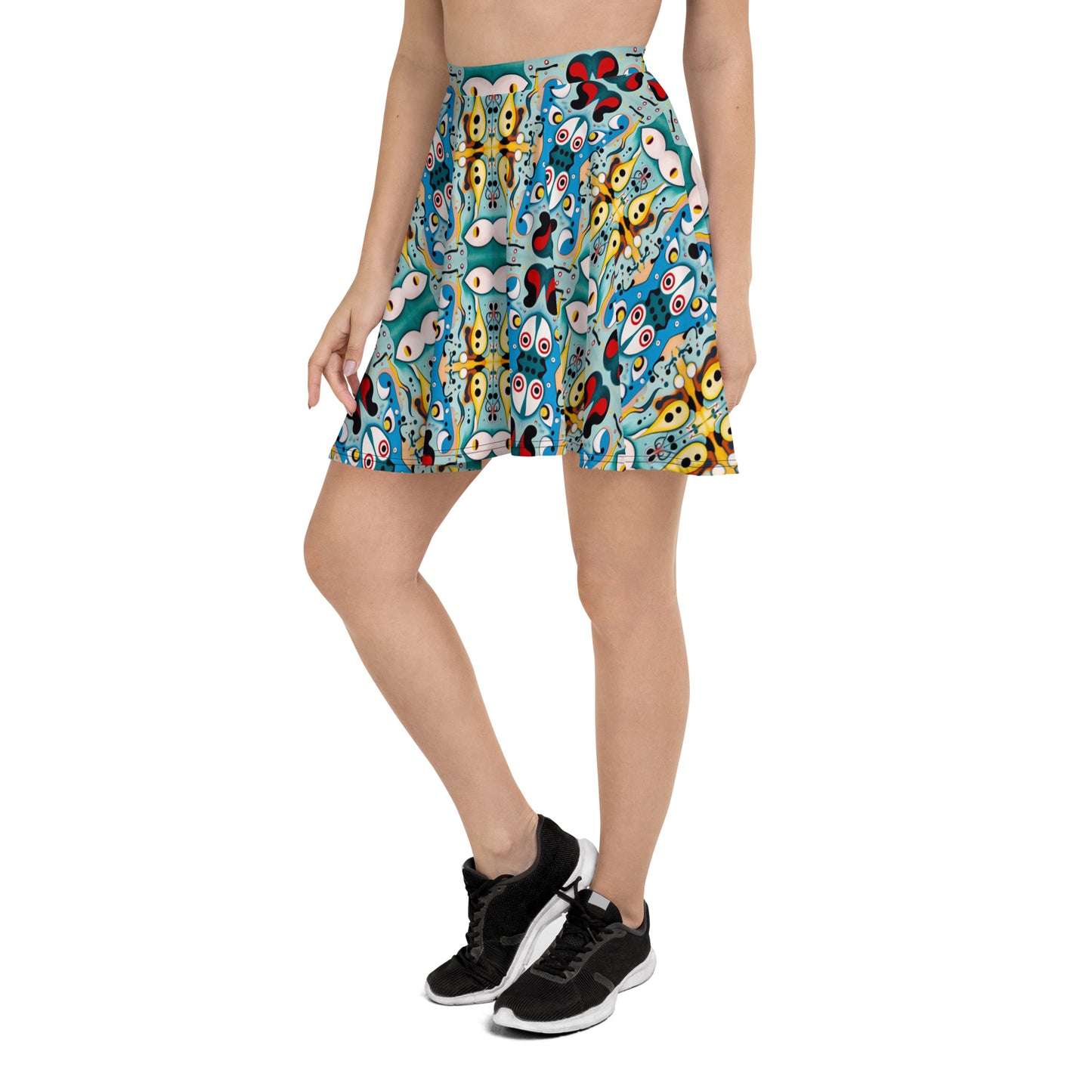 DMV 0955 Vintage Artsy Skater Skirt